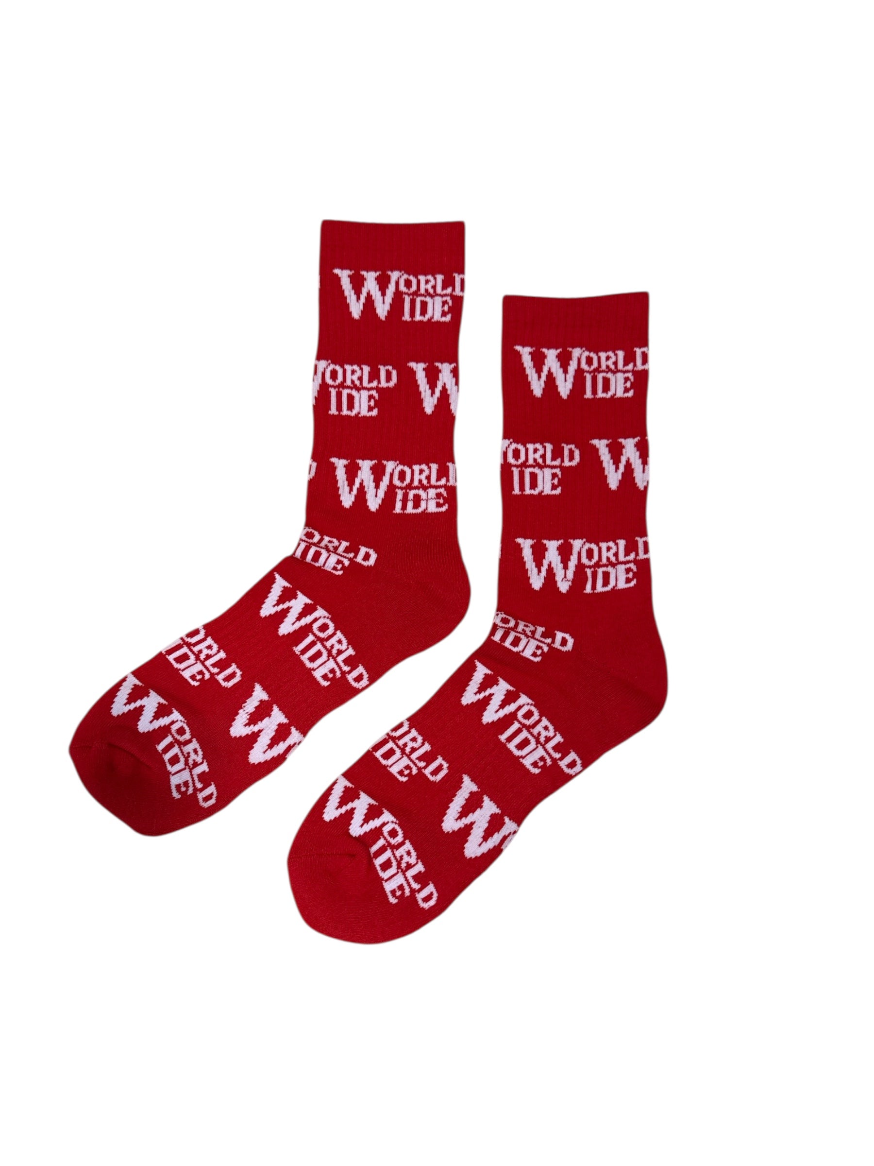 "WORLDWIDE" socks